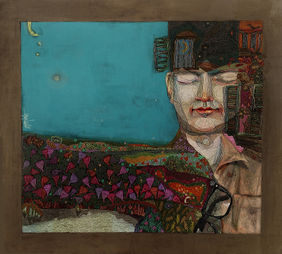 THE JOKER OF LAST LAND by Tamojit Bhattacharya, Painting | Mojarto