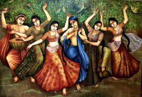 Inner Peace-7 by Monalisa Sarkar Mitra, Painting | Mojarto