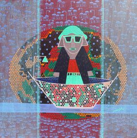 Unbound dreams by Lakhan Singh Jat, Painting | Mojarto