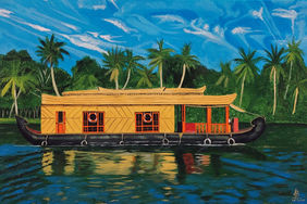 Kerala 09 by Tejal Bhagat, Painting | Mojarto