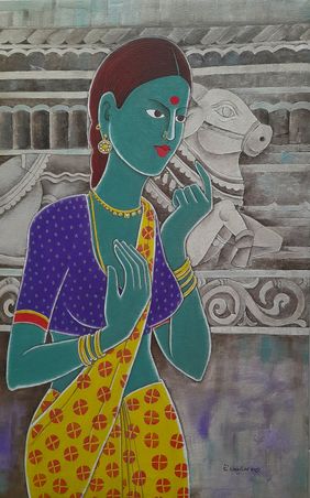 Untitled by Konduru Nageswar rao, Painting | Mojarto