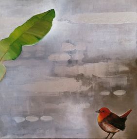 THE SPACE OF PAUSE by Pratap SJB Rana, Painting | Mojarto