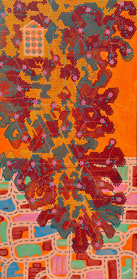 Roots of Heart by Lakhan Singh Jat, Painting | Mojarto