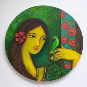 Wishful Whisper  by Paramita Chowdhury, Painting | Mojarto