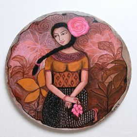 Rosewood reverie by Paramita Chowdhury, Painting | Mojarto