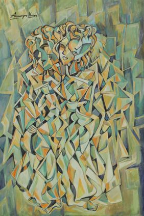 Intertwined Emotions by Annarapu Narender, Painting | Mojarto