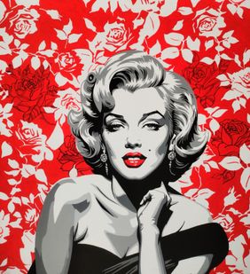 Marilyn Monroe 11 by Sujit Karmakar, Painting | Mojarto