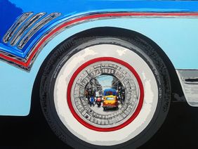 Car 39 by Sujit Karmakar, Painting | Mojarto