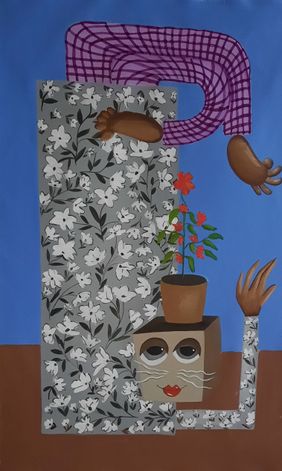 growing thoughts by Shehnaz Mansuri, Painting | Mojarto