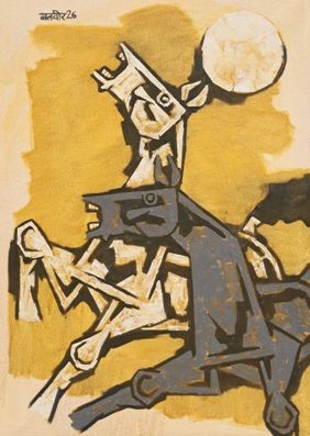 Race series 12 by Balbir Singh, Painting | Mojarto