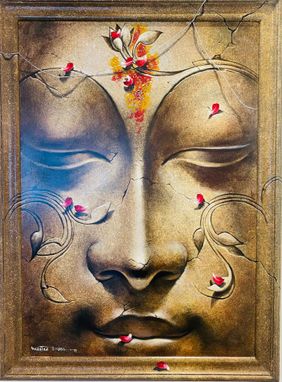 Yugpurush by Sanatan Dinda, Painting | Mojarto