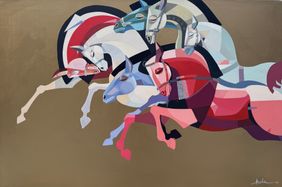 The Aesthetics of Energy BFI by Ashis Mondal, Painting | Mojarto