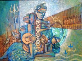 The Universe by Neeta Singh, Painting | Mojarto