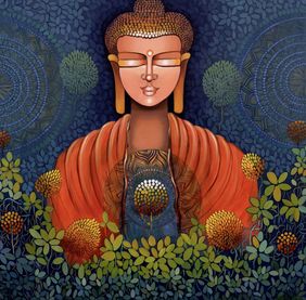 Chetna series 1 by Nitu Chhajer, Painting | Mojarto