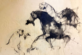 Motion II by Mithun Dutta, Drawing | Mojarto