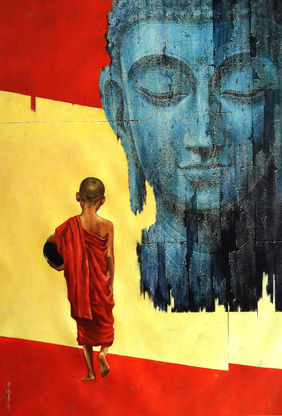 Conviction by Susanta Das, Painting | Mojarto