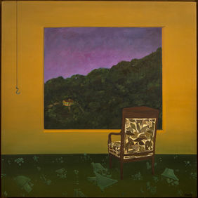 Whispering woods by Nivedita Pande, Painting | Mojarto