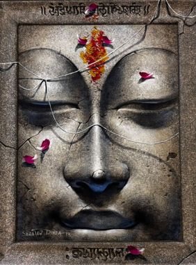 Yugpurush 2 by Sanatan Dinda, Painting | Mojarto
