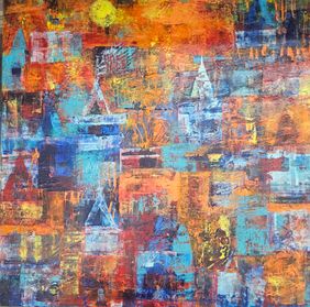 Summer Heat by Mamta Malhotra, Painting | Mojarto