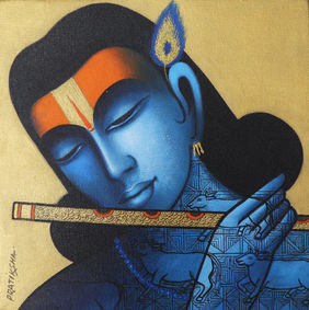 GopalPriya by Pratiksha S Bothe , Painting | Mojarto