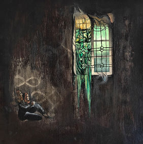 In Search of Quiet Light I by Moksha Kumar, Painting | Mojarto