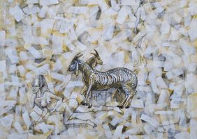 Conflict of the body by Manoj kumar paswan, Painting | Mojarto