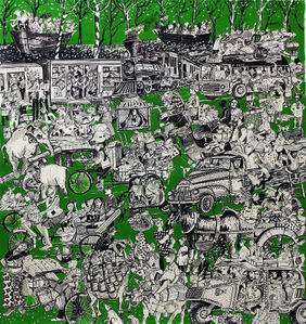 Transport by Arun Mishra, Painting | Mojarto