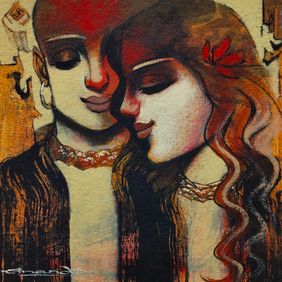 Nostalgic Beauty by ANAND DHARMADHIKARI, Painting | Mojarto