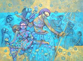 Lalitya by Neeta Singh, Painting | Mojarto