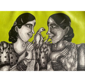 Untitled by Dhan Prasad, Painting | Mojarto