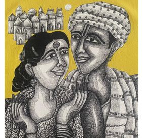 Untitled by Dhan Prasad, Painting | Mojarto