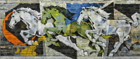HORSE SERIES 320 by Devidas Dharmadhikari, Painting | Mojarto