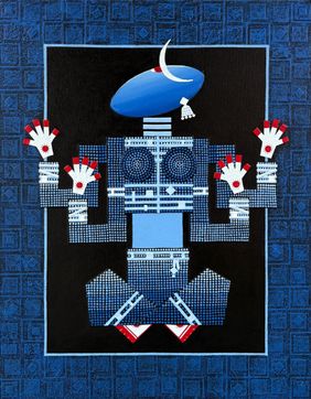 Devi series II by Harsh wardhan Bhilala, Painting | Mojarto