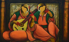 spellbound  by Anupam Pal, Painting | Mojarto