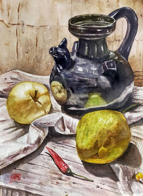 Still Life by Sabari Girish T, Painting | Mojarto
