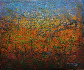 FOREST FIESTA by VINOD PRAKASH, Painting | Mojarto