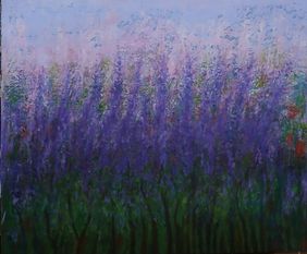 LAVANDER LUSTRE by VINOD PRAKASH, Painting | Mojarto