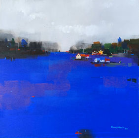 Abstract 031 by Gangu Gouda, Painting | Mojarto