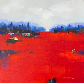 Abstract 032 by Gangu Gouda, Painting | Mojarto