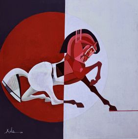 The Aesthetics of Energy BFXI by Ashis Mondal, Painting | Mojarto
