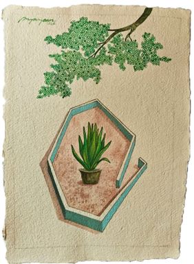 Silent Survivor by Shri Priyaranjan Behera, Painting | Mojarto