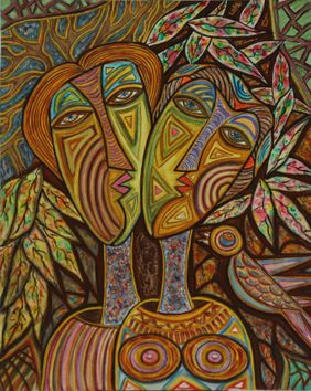 ETERNAL LOVE by Hemalatha Senathipathi, Painting | Mojarto