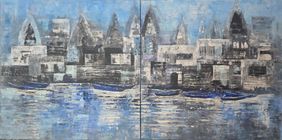 Mists of time by Mamta Malhotra, Painting | Mojarto