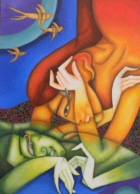 Interlude in Silence by Manisha Mohnani, Painting | Mojarto