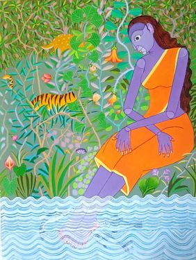 The Natural Spa by Pramod Neelakandan , Painting | Mojarto