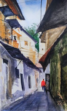 Gali by Soyli Saha, Painting | Mojarto