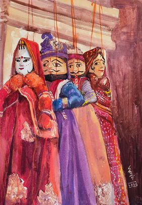 Putuls by Soyli Saha, Painting | Mojarto