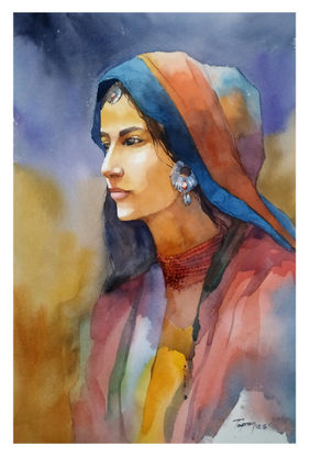 Mohini by Tapon Roy, Painting | Mojarto