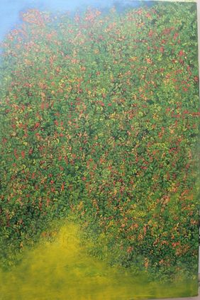 Grove by Palash Chandra Naskar, Painting | Mojarto