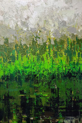 Greensilence by Vijay Shelwante, Painting | Mojarto